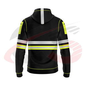 Alta visibilidad Reflectante Fleece Safety Fleece Hi-vis Hoodies 100% Poliéster Fleece Safety Hi Vis Workwear Hoodies - Product Image 2