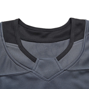Vêtements de sport unisexe à prix compétitif Maillot en maille à manches longues respirant à séchage rapide avec logo personnalisé Maillot d'uniforme de hockey sur glace Adultes - Product Image 4