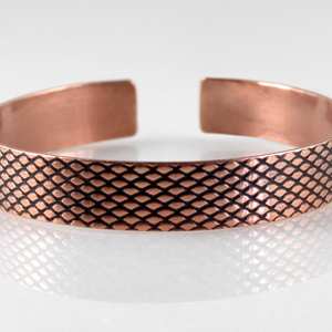 2023 Alaska Romania <b>Dragonfly</b> Leather Bracelet Copper Vintage Rose Bracelet <b>Jewelry</b> Carved Flower Bangle heavy weight bracelet - Product Image 4