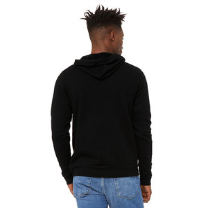 เบลล่า + ผ้าใบมีฮู้ดฮีเทอร์ลึกฟองน้ำขนแกะปักลายลูกปัดเทคนิคแบบสวมหัวเสื้อสเวตเชิ้ตมีกระเป๋าจิงโจ้-รุ่น - Product Image 6