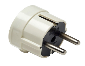 Connettore aereo bipolare con TTL bianco 16A 250V (Famatel 1102) - Product Image 1