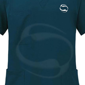 Fully Customization <b>Stretchy</b> Hospital Nurse Scrub Uniforms Short Sleeve Women Medical Scrubs Set - Product Image 4
