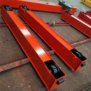 Grúa aérea de doble viga de una sola viga 1T 3t <span class=keywords><strong>5T</strong></span> 10t 20t Carro final de camión para elevación