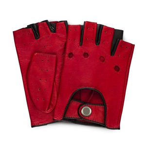 Nouveauté Gants de conduite en cuir d'agneau ajustés pour hommes Logo personnalisé Prix raisonnables Design personnalisé pour la moto - Product Image 1