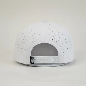 Vente en gros de casquette de baseball avec logo personnalisé brodé 5 panneaux en maille de polyester de haute qualité style sportif pour hommes et femmes - Product Image 3