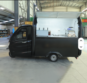 Chariot de restauration rapide mobile à trois roues, tricycle électrique pour la vente de café, camion de cuisine mobile - Product Image 1