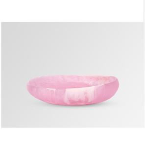 Bol à salade rond en résine de style bohème de haute qualité, fait main et poli à la main, pour servir des soupes, des nouilles, du riz, ustensile de cuisine - Product Image 2