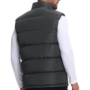 Gilet bouffant d'hiver pour hommes de qualité supérieure de dernière conception Service OEM personnalisable respirant écologique - Product Image 3