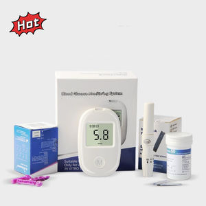 ZY-BGM2 цифровой измеритель уровня глюкозы в крови портативный глюкометр для проверки уровня сахара в крови - Product Image 1