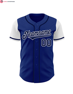 Adult <b>Baseball</b> Jersey Crew Neck 220g Customizable Breathable Quick Dry Polyester Sports <b>Tee</b> Plus Size Adult Uniform - Product Image 4