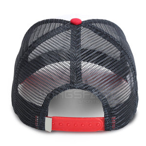 Dernière conception de chapeaux de camionneur décontracté couleur personnalisée 100% casquette en maille de coton fabriqué au Pakistan - Product Image 4