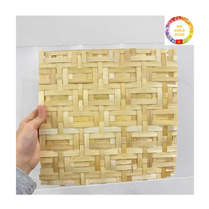 ม้วนทอไม้ไผ่ธรรมชาติสำหรับตกแต่งแผงเพดานผนังเฟอร์นิเจอร์การออกแบบและแนวคิดการตกแต่งภายใน - Product Image 4