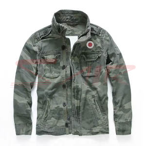 Vente en Gros de Jeans en Toile pour Hommes de Grande Taille Vestes Personnalisées Camo Imprimé Design Respirant Meilleure Tenue - Product Image 1