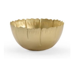 Bol de fleurs élégant en forme de bateau pour la décoration de table à manger bol de fleurs de décoration de maison et de bureau de mariage fini en or - Product Image 6