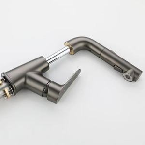 Rubinetto da Bagno OKIE Monocomando Sollevabile con Doccetta Estraibile e 3 Modalità di Flusso per Bagno e Lavanderia - Product Image 2