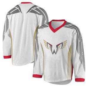 เสื้อเจอร์ซีย์ลาครอสสำหรับผู้ชายเสื้อทีมโพลีเอสเตอร์พิมพ์ลายตามสั่งแบบกลับด้านได้ - Product Image 2