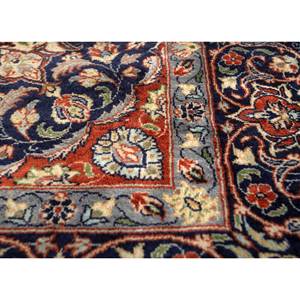 Tapis en laine noué à la main Aalam Blue Pae-5324 9x12 rectangulaire à motif médaillon pour la décoration de la maison, du salon ou de l'couloir - Product Image 3