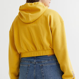 Venta al por mayor barato nuevo último llano en blanco mujeres Pull Over Hoodie logotipo personalizado de gran tamaño mujeres sudaderas con capucha - Product Image 4