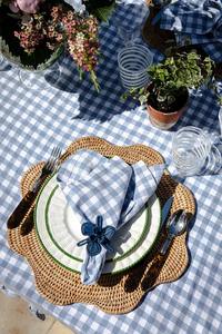 Vietnam MANUFACTURER Rustic White Scalloped Dinner <b>Plate</b> Party Wedding Event Table Decoration White Scalloped <b>Charger</b> <b>Plate</b> - Product Image 6