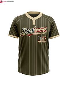 Camisetas de softbol de dos botones Premium para mujer, ropa de béisbol y softbol, camisetas de softbol de sublimación de secado rápido para mujer - Product Image 2