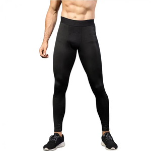 Pantalon de compression en coton pour hommes Leggings à sublimation Guêtres MMA BJJ Grappin Entraînement Gym Course à pied Yoga Taille élastique Imprimé - Product Image 4