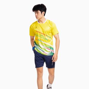 Meilleure vente unisexe tissu de haute qualité séchage rapide maillot de badminton sportif personnalisé Fitness chemise de sport pour adultes FLICK JP Design - Product Image 3