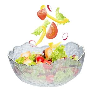 <b>Freshly</b> Theme Chocolate Bowl Restaurant Tableware Decoration <b>Fruit</b> Bowl Handmade Gold Color Clear Glass Dessert Bowl - Product Image 4