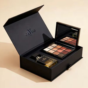 Boîte de maquillage magnétique à rabat cosmétique - Product Image 1