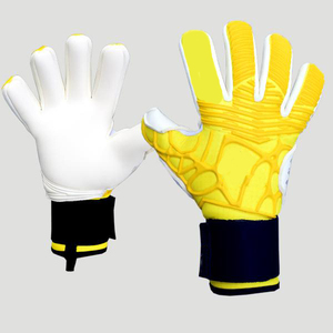 Guantes de portero de fútbol profesional Material de PU de alta calidad Guantes de látex alemanes suaves y sostenibles Portero