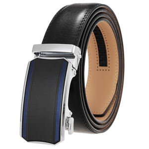 Cinturón de Cuero Genuino para Hombre con Hebilla de Aleación Personalizada con Logotipo, Venta al por Mayor de Fabricantes - Product Image 5