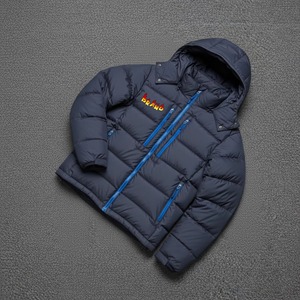 เสื้อแจ็คเก็ตบอมเบอร์ผู้ชายสีดำคุณภาพสูง สไตล์ลำลอง มีฮู้ด ซิป ผ้าแคนวาส สำหรับฤดูหนาว สไตล์ไฮสตรีท หน้าหนา เหมาะสำหรับใส่กลางแจ้ง - Product Image 5