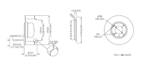 Ventanilla de escape superior sin placa base centerfuge 12V ventiladores de ventilación sin escobillas - Product Image 6