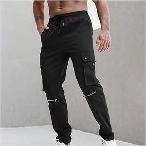 Custom <b>Men's</b> Outdoor Streetwear Sports Baggy Track Pants Trousers Casual Joggers <b>Work</b> Sweat Pants for <b>Men</b> - Product Image 1