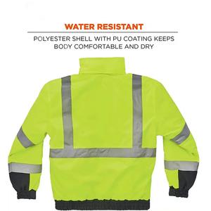 <b>Reflective</b> Work Wear Safety <b>Jacket</b> Waterproof Safety <b>Jacket</b> Work Clothing Safety <b>Jacket</b> For <b>Men</b> - Product Image 5