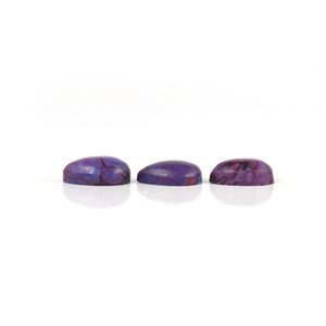 Venta caliente precio al por mayor 8X10MM Natural púrpura turquesa cabujón corte en forma de pera piedra preciosa suelta del fabricante - Product Image 1