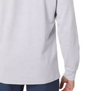 Nouvelle mode taille personnalisée sweat pour hommes couleur personnalisable nouveau style hommes basiques coton mélangé demi sweats zippés - Product Image 6