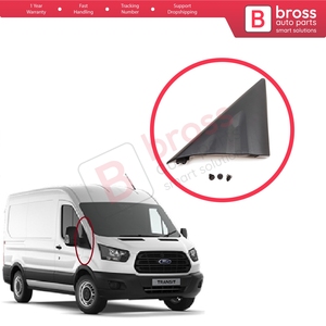 BSP1221-2 Right Side View Mirror <b>Door</b> Triangle Fender <b>Trim</b> Cover for Transit MK8 T18 V363 2013-2024 2016818 - Product Image 5