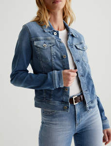 แจ็คเก็ตยีนส์ แฟชั่น 2026 แจ็คเก็ตยีนส์ผู้หญิง หนังแกะ กันน้ำ ดีไซน์ปรับแต่งได้ ระบายอากาศ ผ้าที่ยั่งยืน - Product Image 3