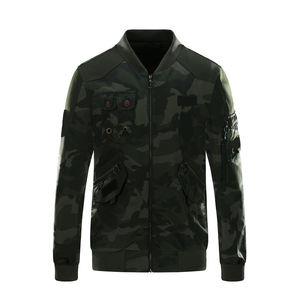 ¡Novedad de 2025! Chaqueta Bomber impermeable transpirable ligera de Color sólido para hombre de primavera con logotipo frontal - Product Image 5