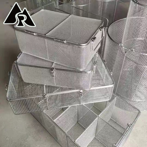 ตะกร้าฆ่าเชื้อภาชนะใส่เครื่องมือทางการแพทย์ทันตกรรมทำจากสแตนเลส - Product Image 4