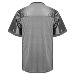 Nueva Camiseta de Fútbol Americano Personalizada Sublimada por Tinte, Transpirable, con Protección Solar UPF 50, Azul, Poliéster, Manga Corta, Cuello en V, Ropa Deportiva para Adultos - Product Image 6