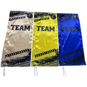 Mástil de Bandera de Aluminio Colgante Ecológico de Poliéster, Duradero para Exteriores, Forma Rectangular, Impresión Digital, para Deportes y Juegos - Product Image 3