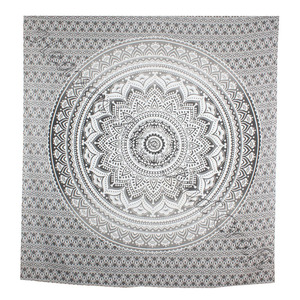 Tapiz de algodón para decoración de pared, tapiz de Yoga, Mandala psicodélico, para dormitorio y playa - Product Image 4