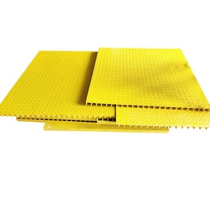 Plaque de protection en fibre de verre haute résistance, résistante à la chaleur, durable, pour les industries alimentaires, gris bleu jaune, 1220x2440x50mm, grille en FRP - Product Image 6