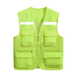OEM ODM Servicios Precio de fábrica Ropa de seguridad de trabajo Chaleco Ropa DE SEGURIDAD térmica reflectante para hombres A la venta Chaleco de seguridad de alta visibilidad - Product Image 4