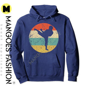 เสื้อมีฮู้ดแบบสวมหัวแนวเรโทรคลาสสิกสำหรับคุณแม่คอเทควันโดคาราเต้ดีไซน์รูปเงะคลาสสิก - Product Image 4