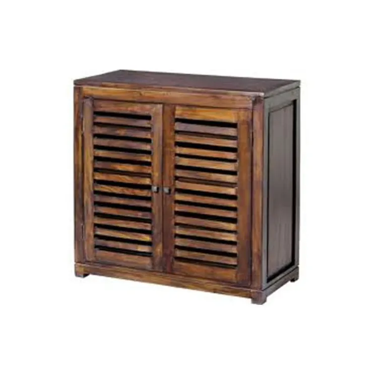 Exclusive Range of Contemporary Style Top Quality Wholesale Sheesham Wood Shoe Cabinet Rack from Indian Exporter