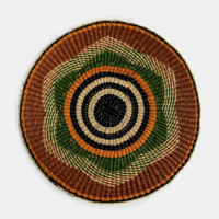 Napperon en jonc de mer avec motif d'étoile Produits écologiques Fabriqué au Vietnam Napperon Décoration de table en gros