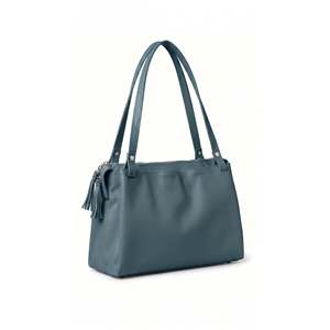 Borsa a Tracolla in Vera Pelle Dollaro - Made in Italy - Stile Casual con Dettagli in Perle - Product Image 5