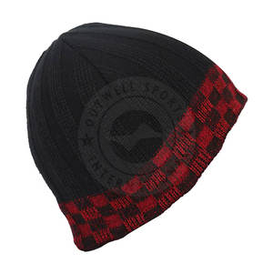 Gorro ligero Unisex hecho a medida gorros nuevo diseño ropa de invierno Jacquard gorros al por mayor - Product Image 3